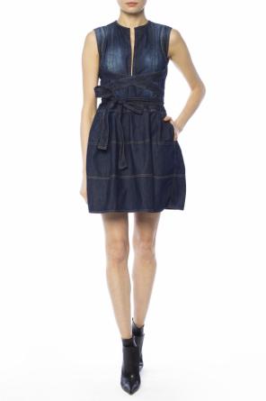 Jeansowa rozkloszowana sukienka, zdjęcie 2 Jeansowa rozkloszowana sukienka od Dsquared2